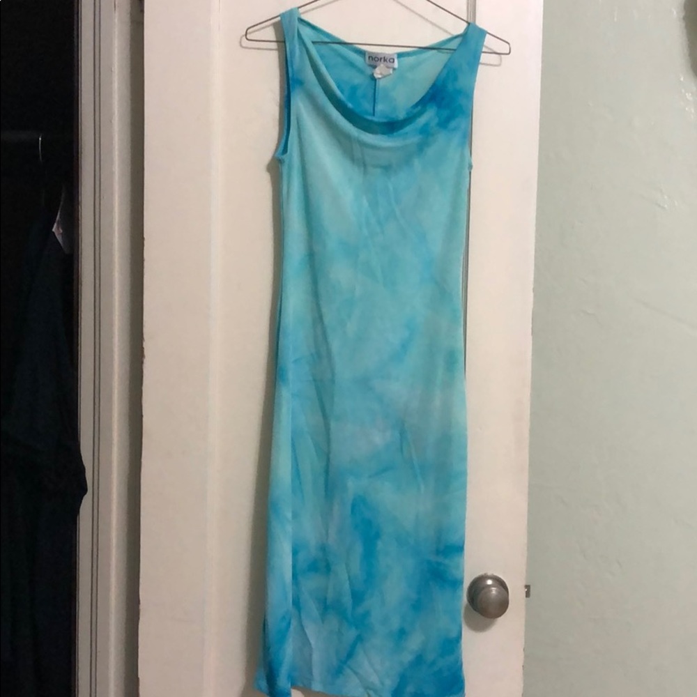 Tie Dye Midi Dress